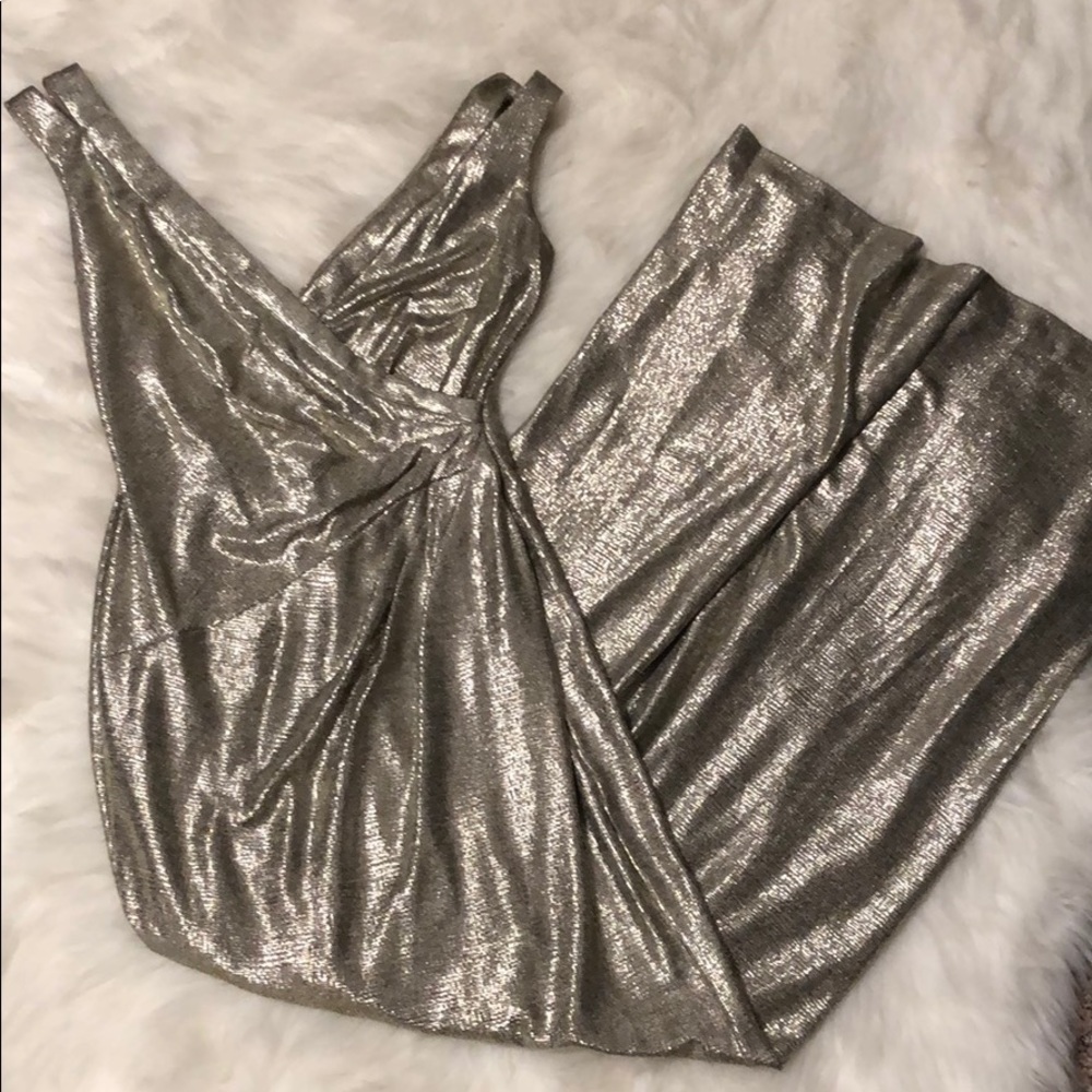 Long shimmery Ralph Lauren formal dress